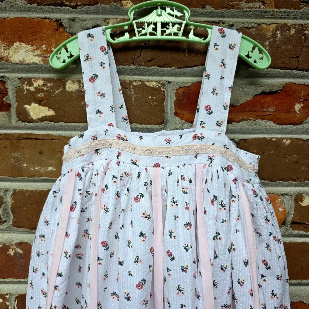 Wildling by Well Dressed Wolf Girls Dress Size 7 Fairy Empire Waist Cottagecore